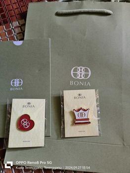 Bonia Crown Enamel Pin Pin Enamel TikTok Shop Malaysia
