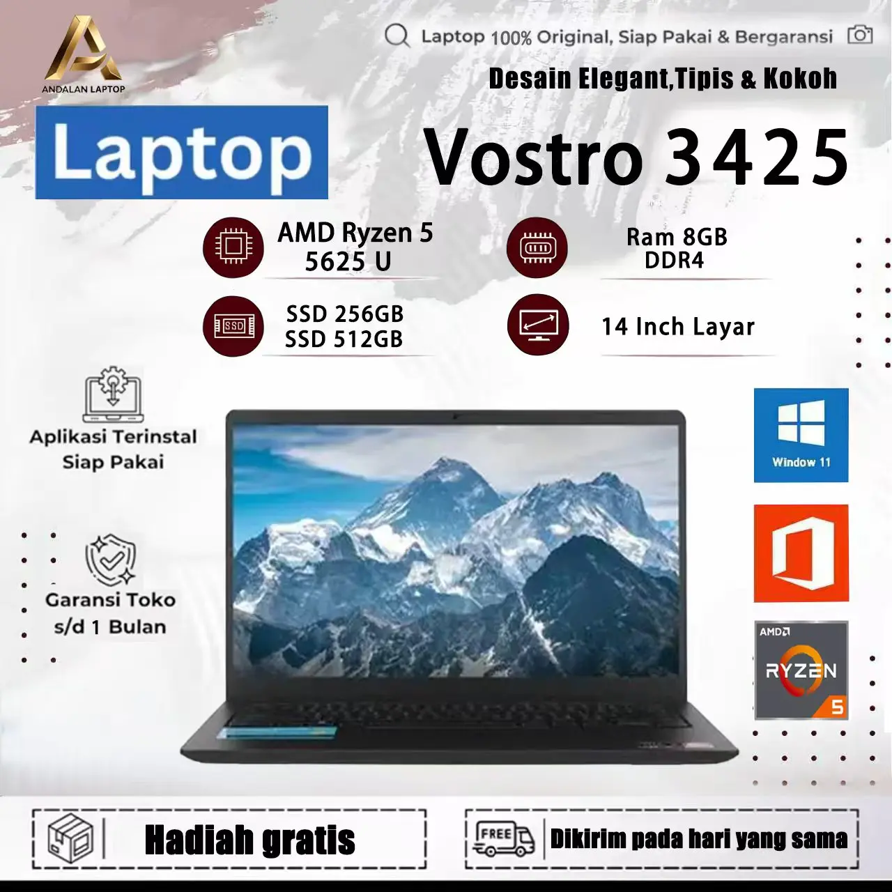 3425 Ryzen 5Pro 5625U