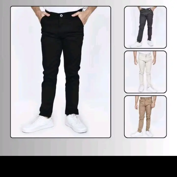 CELANA CHINO PANJANG DEWASA  (FANZA)   Slimfit Katun melar Tebal Lembut Stretchy Chino Premium Distro 0