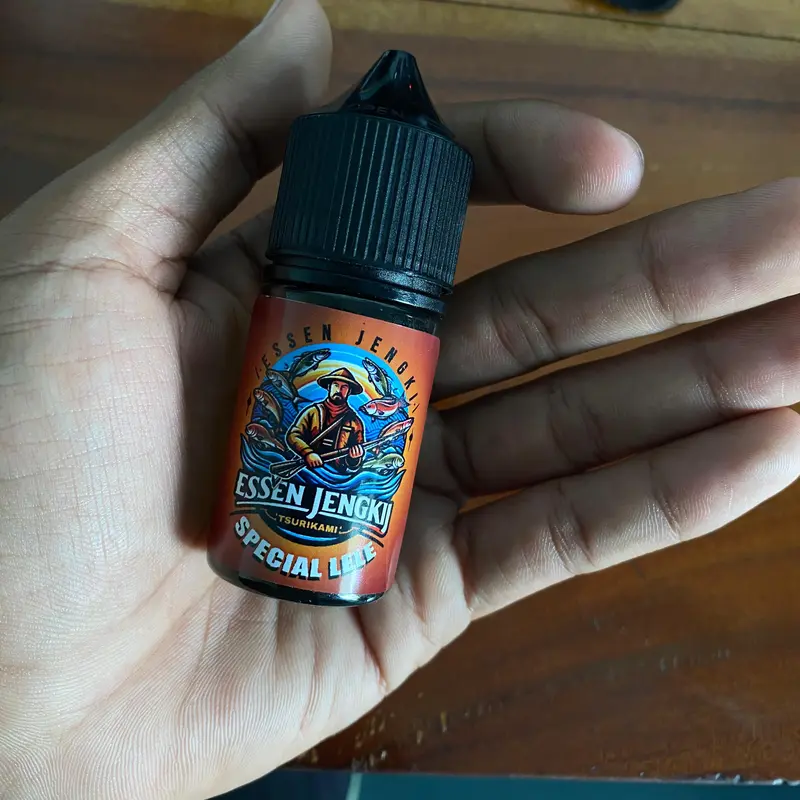 Essen Jengki Special Lele Tsurikami AMIS 30ml untuk segala media umpan 4
