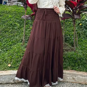 DESANDCO | Tiffany Tiered Skirt Rok Coqquette Wanita Premium