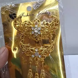 KTS-Bros Kebaya Susun Jurai Juntai Mewah Kutubaru Modern Elegan Kekinian Pesta Wanita Aksesoris Clips Perhiasan
