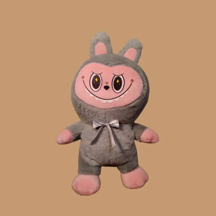 Boneka Labubu The Monster Exciting Macaron Pop - Ukuran Jumbo 60CM dan XL 45CM Toys Dolls Kado boneka labu labu 5
