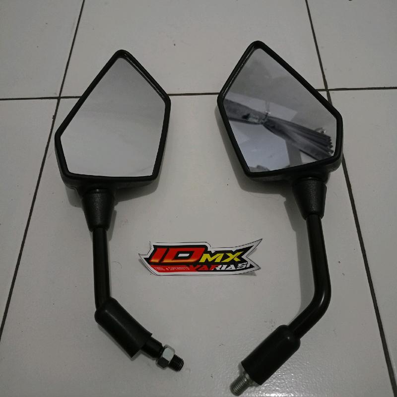 kaca spion kawasaki dtracker 150se sepion klxbf dtracker150 ksr w175 ori copotan cabutan asli bawaan motor Spion touring 7