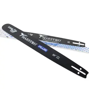 MAESTRO PLUS Chainsaw Bar Senso 22 Inch Guide Bar Baja LASER TIP PLUS Mesin Gergaji Kayu