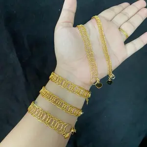 GELANG PAPAN RENGGANG LAPIS KRISTAL