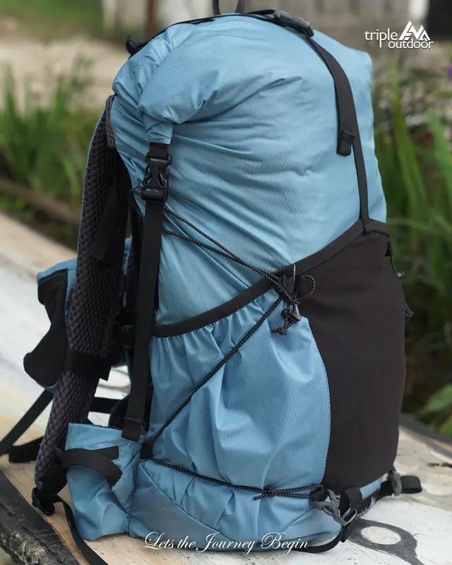 LARANTUKA GEAR 5 - Backpack FRAME ANTI GRAVITY , BACKPACK ULTRALIGHT, BACKPACK GUNUNG 30L Backpack ULTRALIGHT LARANTUKA TRIPLE OUTDOOR 6
