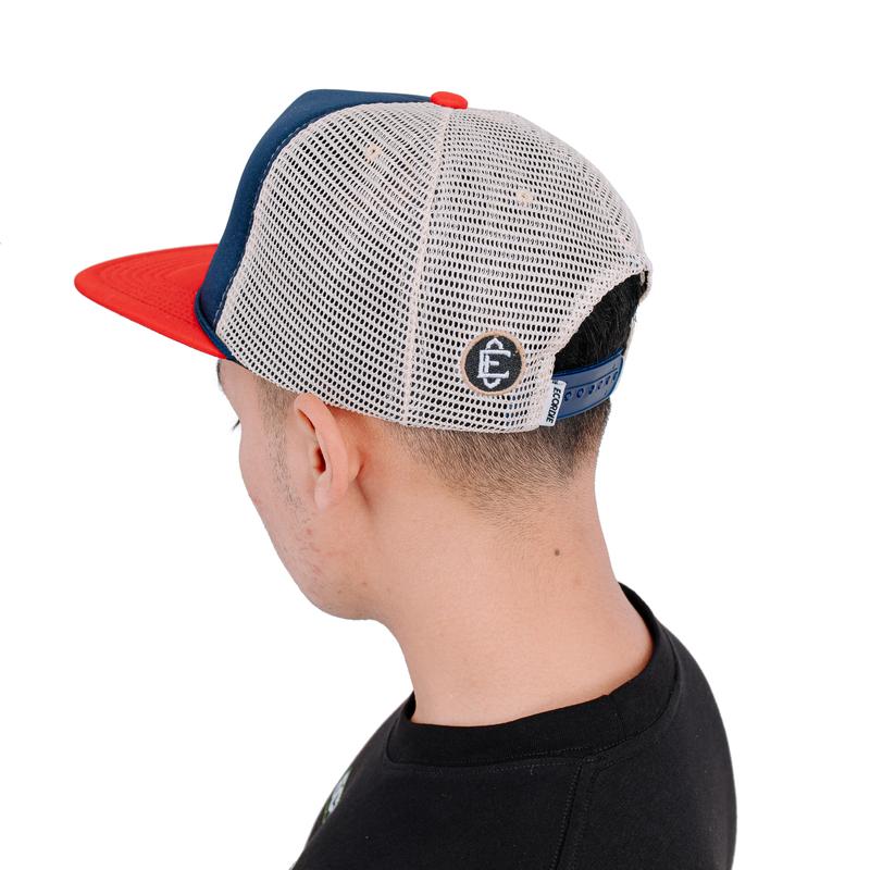 Ecordie " MIDWEST-2 " Topi Trucker snapback classic casual 2