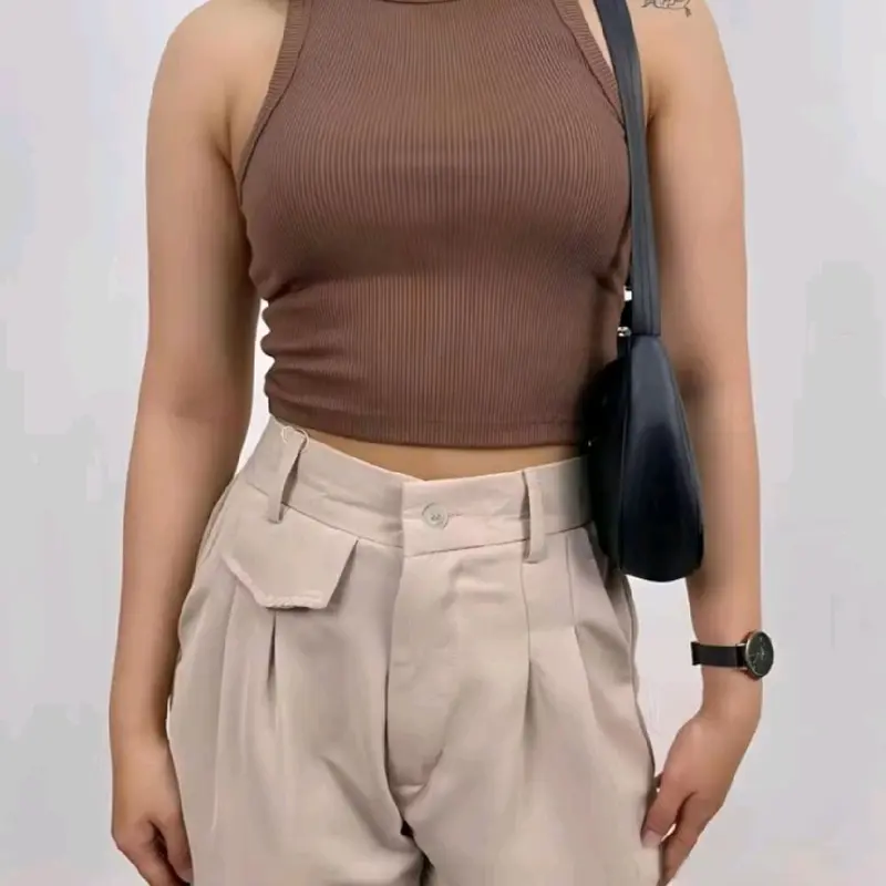 ORO PANTS Celana Panjang Wanita Kulot Anti Kusut Loose Pants Trousers Premium Pinggang Belakang Karet Elastis Melar Nyaman Clana Kantor Basic Casual Variasi 1