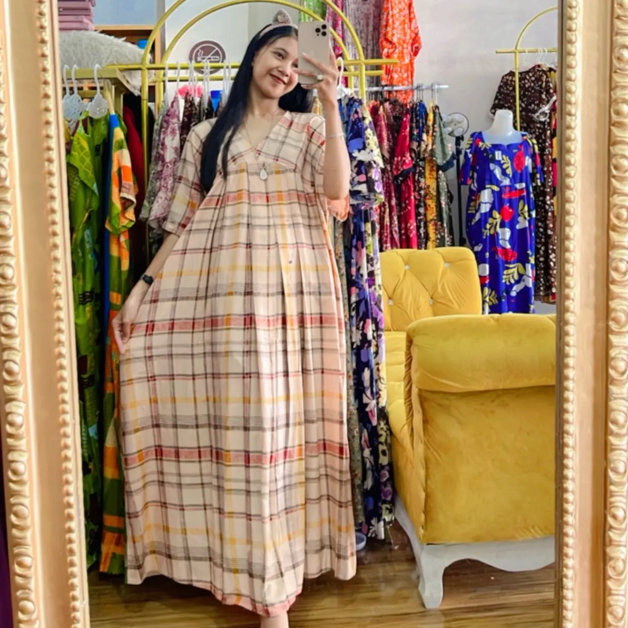 Daster Viral Prety Series / daster modis / daster kekinian / daster kece /homedress /homewear / daster premium Katun Lembut Nyaman Rayon Mewah Wanita Busui