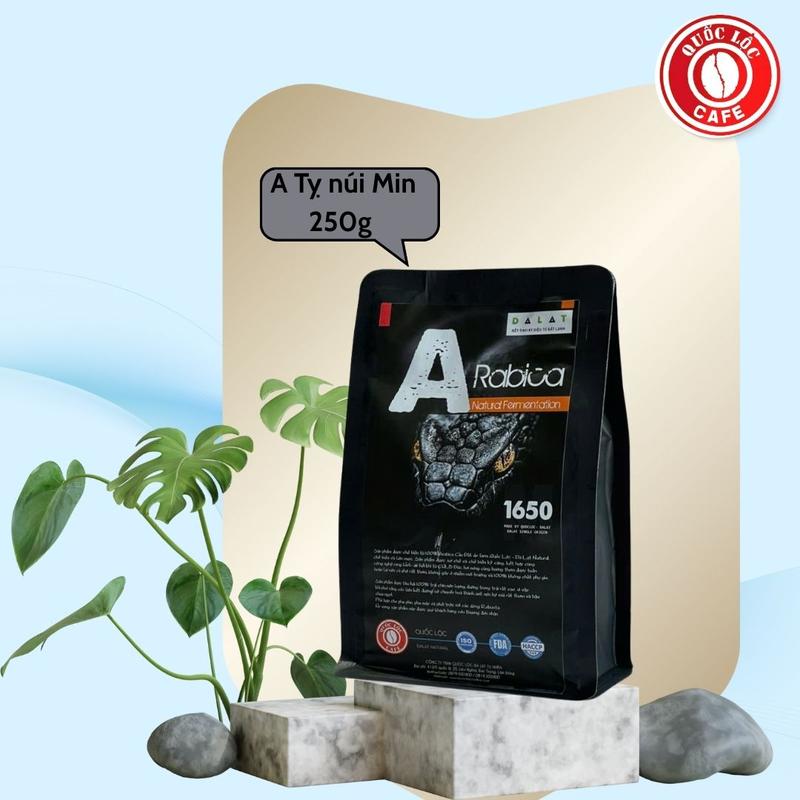 250g Arabica Núi Min Cầu Đất Arabica 2025 Quốc Lộc Coffee - 250g