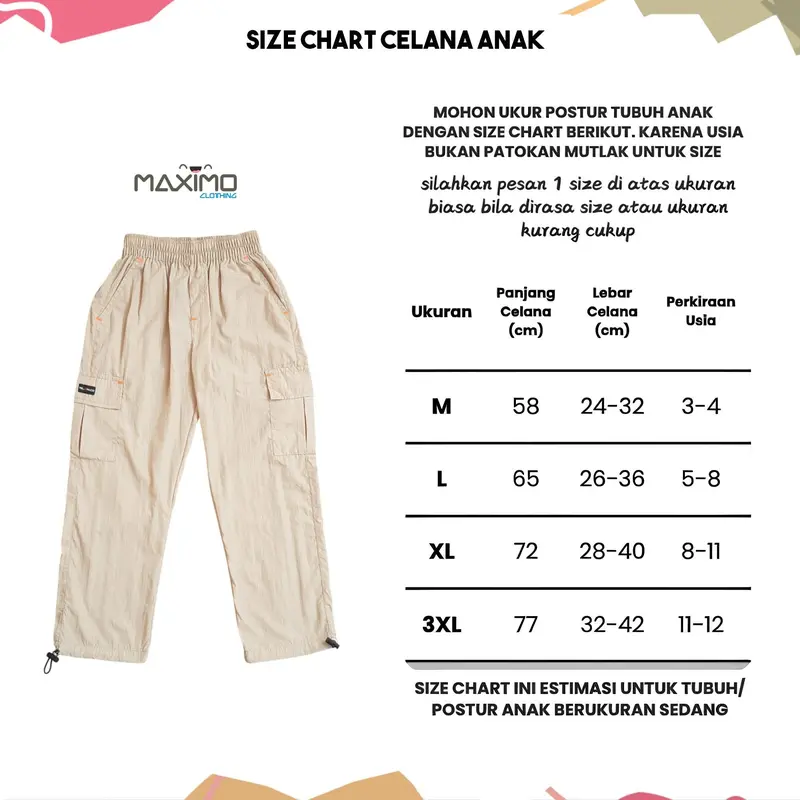 Setelan baju anak anak laki laki - Chibi Luffy One Piece Wash dan Celana Kargo Parasut Panjang 3 warna - untuk Usia 4 Hingga 12 Tahun - Fashion Anak 7