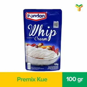 Pondan Whip Cream Pouch 100G
