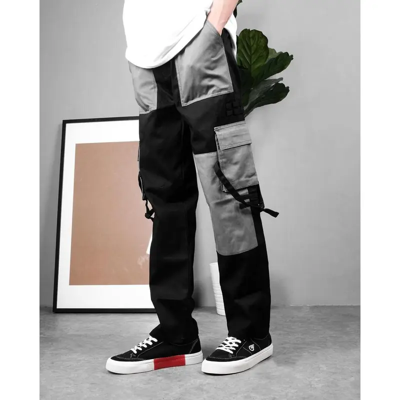 Cargo Two Tone Unleash / Celana Cargo Twotone Tebal Loose Fit 7