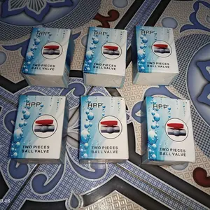 Ball Valve 1/2 Inch & 3/4 Inch PVC HPP / Stop Kran Pipa Ballvalve PVC HPP