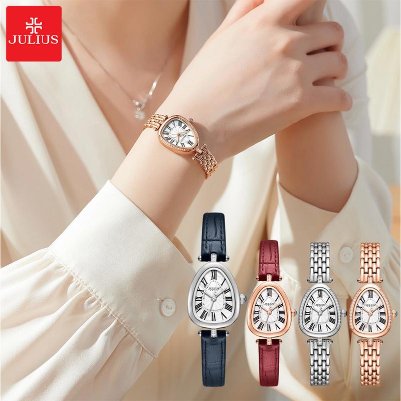 Đồng Hồ Nữ JA-1526 Julius Hàn Quốc (4 Màu)