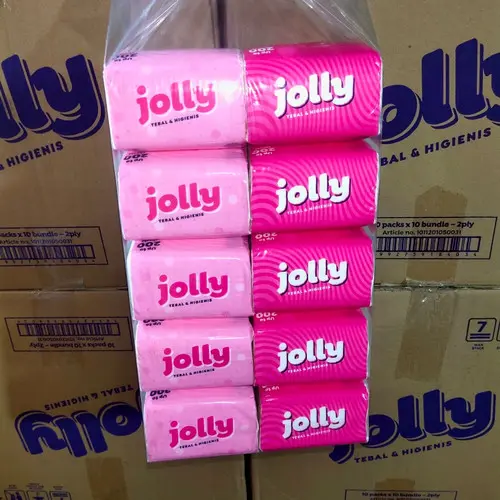 Promo Paket 10 Pcs Tisu Jolly Pop Up Murah - 200 Sheets 2