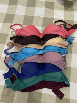 Product Review of 8pcs BH BRA POLOS CUP A KECIL  TANPA KAWAT SIZE 34 36 38 40 from A**a A**i 1