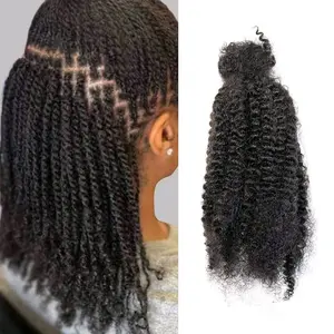 INDO BRAID Afro Kinky Hair Extension Rambut Sambung Keriting Rambut Sulam Rambut Anyam Hair Extension Keriting Braiding Hair Rambut Keriting Braids
