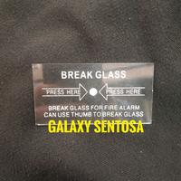Gambar Kaca Break Glass Emergency Fire Alarm dari Galaxy Sentosa Kota Administrasi Jakarta Pusat 1 Tokopedia