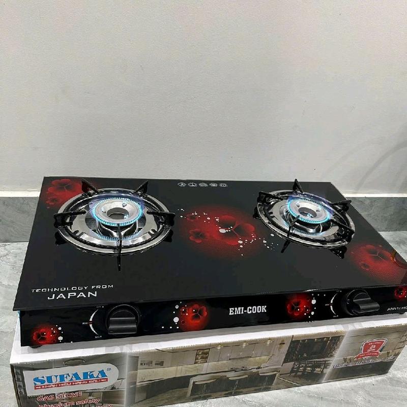 bếp gas đôi mặt kính việt nhật