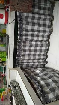 Product Review of Paket Hemat  50rb dapat 4 gorden kolong dapur Kain halus  Katun Free tali dan 3 pcs hook from h**y 0