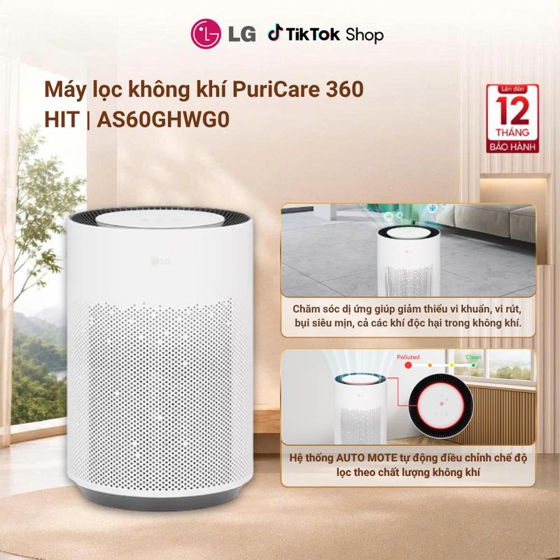 Máy lọc không khí LG PuriCare 360 Hit AS60GHWG0.ABAE