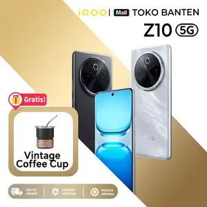 Vivo iQOO Z10 5G Baterai 7300mAh Bluevolt 90W Flashcharge Layar AMOLED Funtouch OS 15 Snapdragon 7s Gen 3 RAM 8GB , Kamera OIS SONY IMX882 50MP vivostore.indonesia
