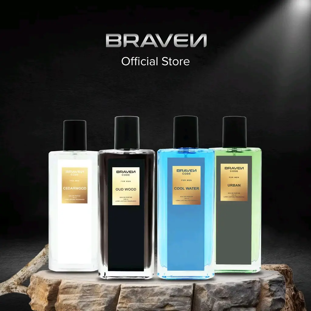 BRAVEN EDP 100ML - perfume unisex wangi tahan lama