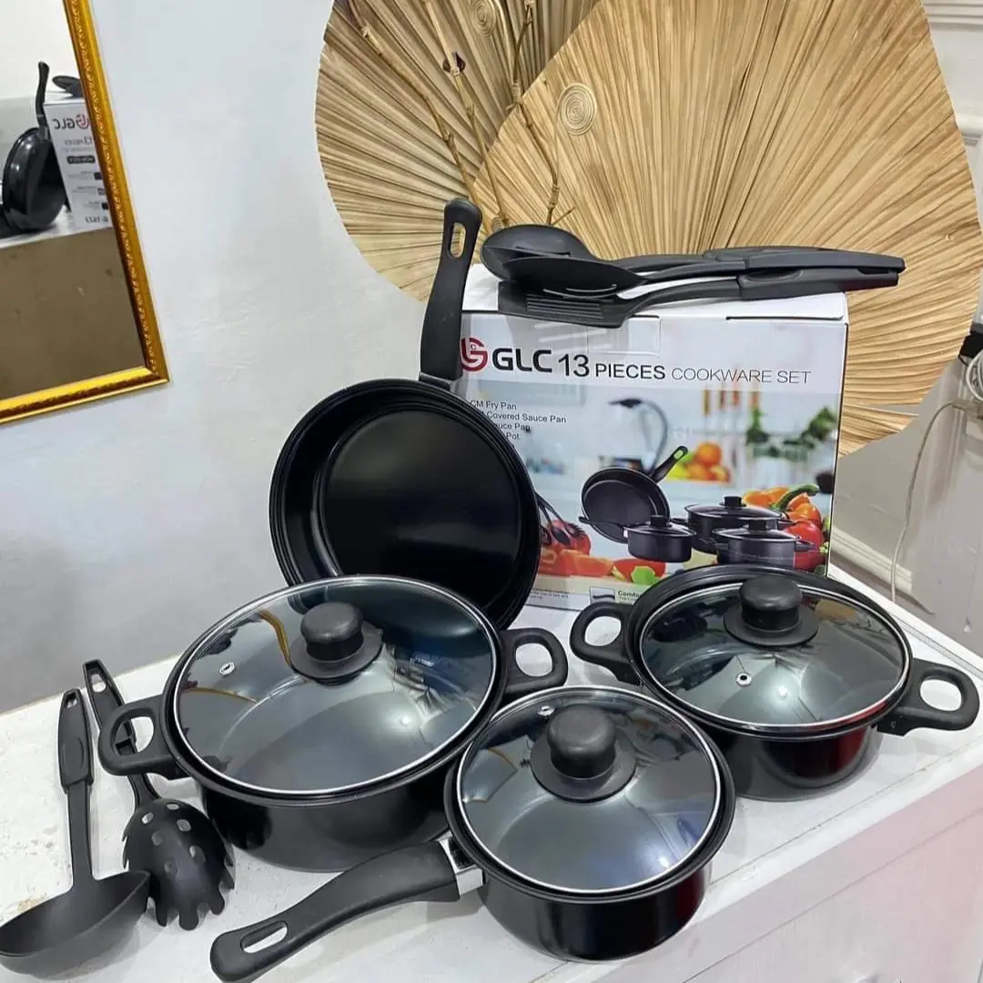 Cookware set 13 pcs / set panci lengkap free spatula
