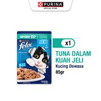 Gambar FELIX Adult Tuna Makanan Kucing Basah 85gr - FELIX, Standar dari Purina Indonesia Kota Administrasi Jakarta Barat 1 Tokopedia
