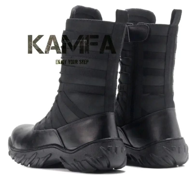 Sepatu PDL Kulit Asli Boots Dinas TNI Polri Security Brimob 1
