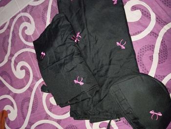 Product Review of Mukena Dewasa Wanita Bordir Coquette Pita Katun Premium Terbaru - Mukenah, Muslim Atasan Bawahan Traveling from u**7 0