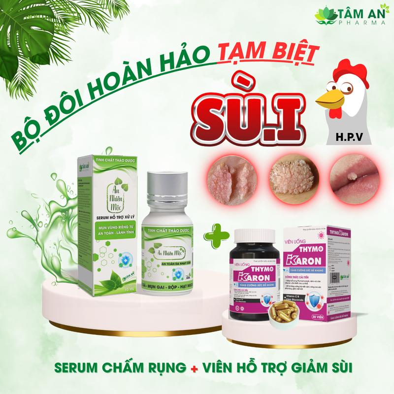 Combo Hỗ Trợ Xử Lý Sùi Mào Gà Tại Nhà An Toàn, Kín Đáo ( Che tên )