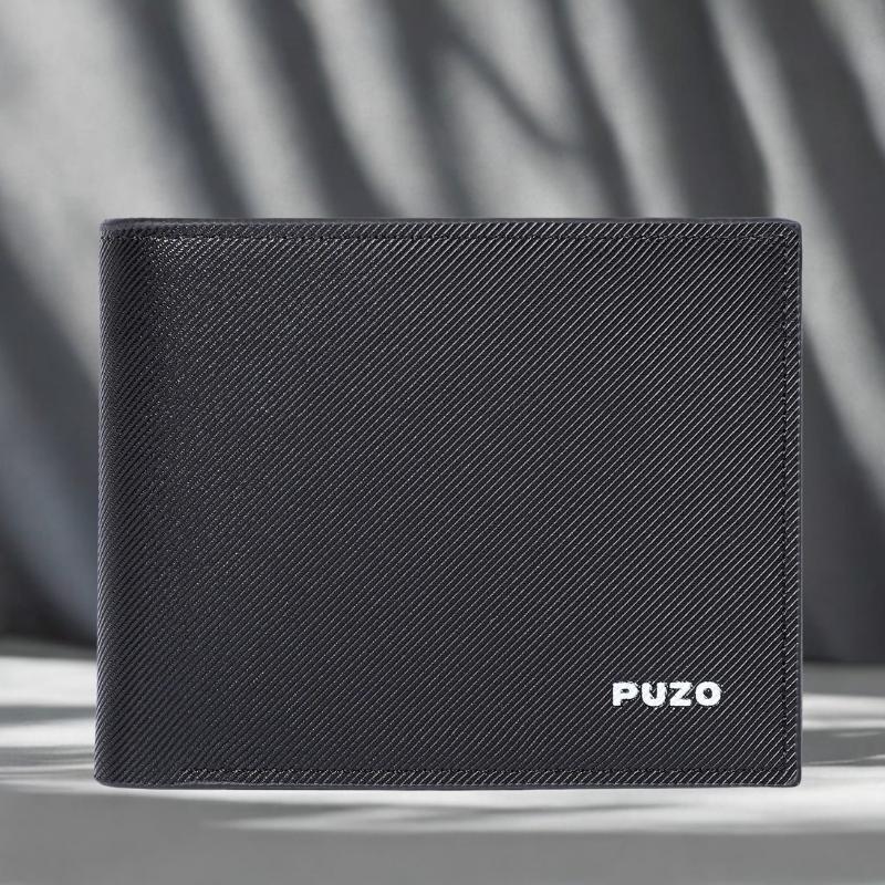  Ví Da nam Bóp Nam Puzo Cao Cấp Thiết Kế Đơn Giản Sang Trọng Lịch Lãm VD26 