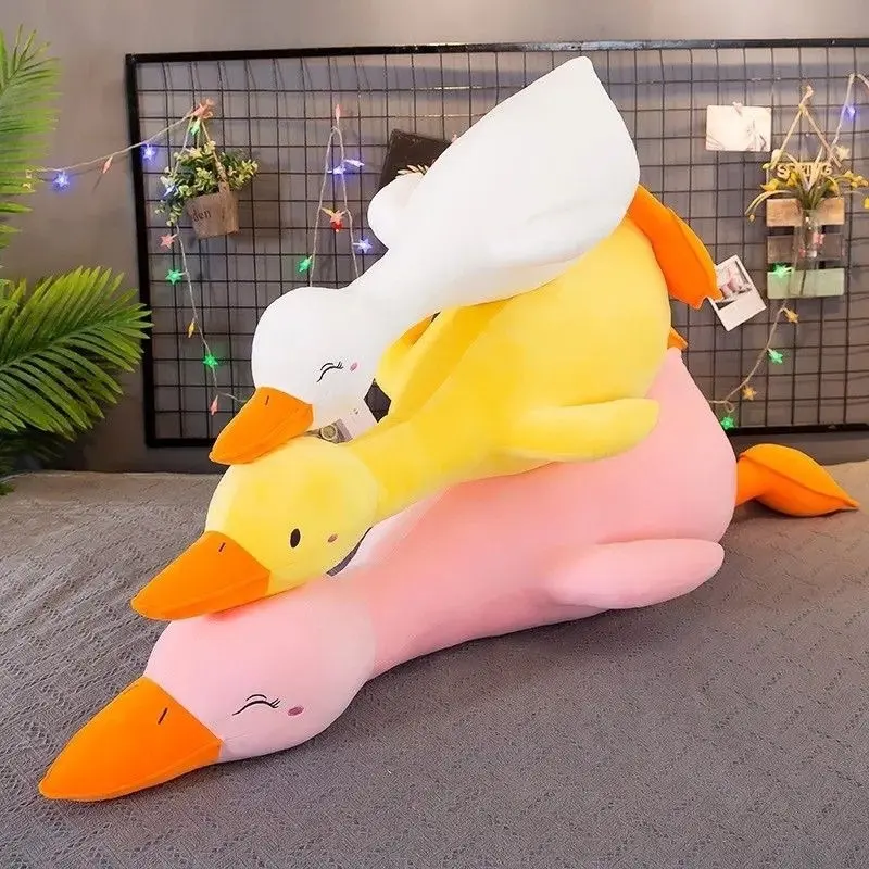 Boneka Angsa Bebek Ukuran L Panjang 60 Cm Berlabel Sni Hadiah Ulang Tahun Anak Perempuan 1