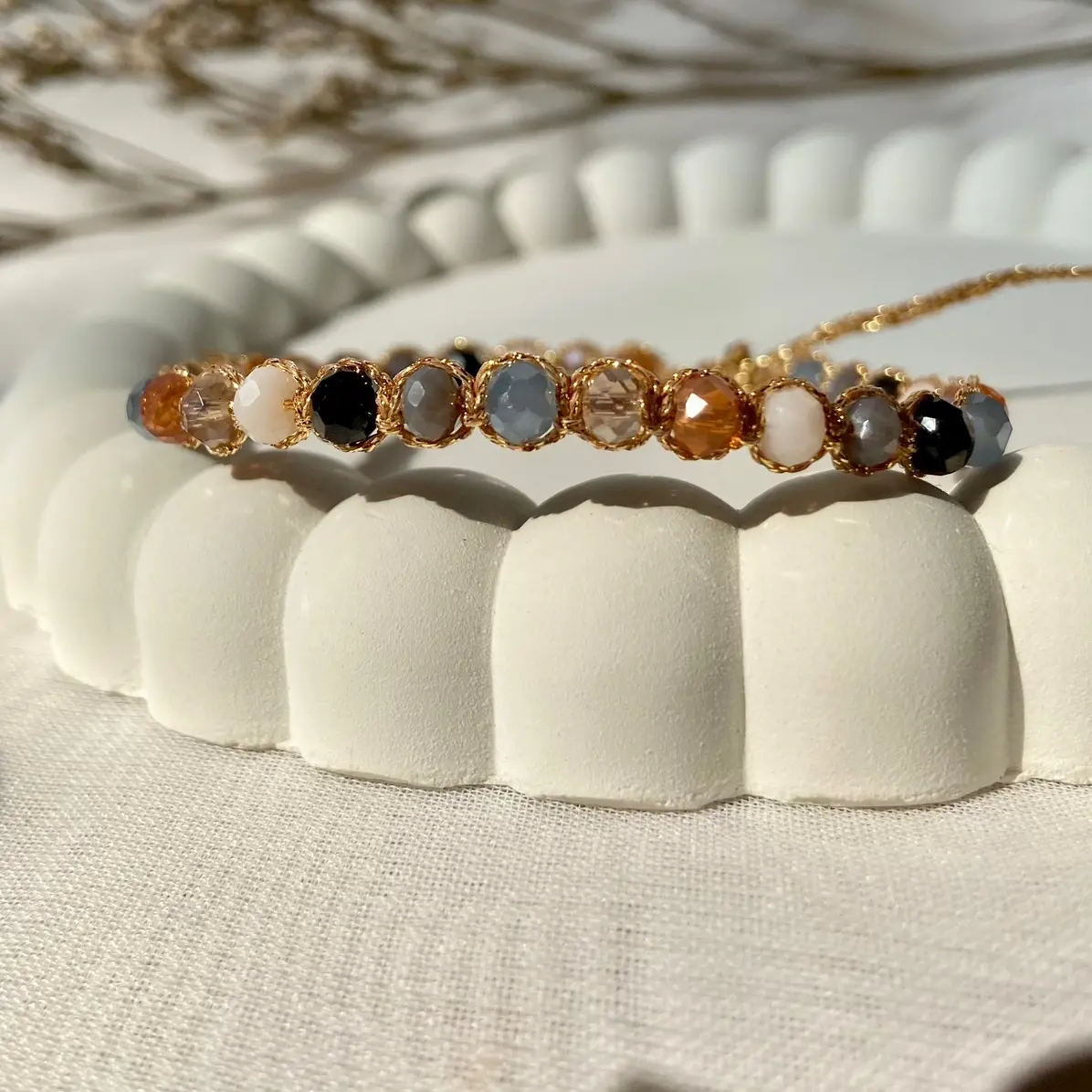 Zodiac Crystal Bracelet Scorpio Colors