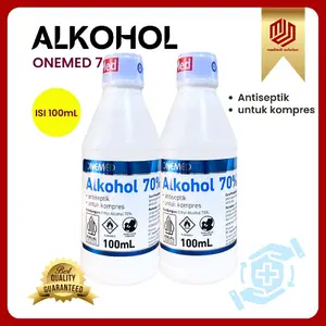ONEMED ALKOHOL 70% ISI 100 ML / ANTISEPTIC ALKOHOL  70% antiseptic