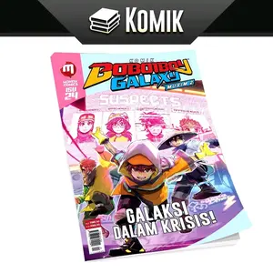 Komik Boboiboy Galaxy Musim 2 Isu 24 edisi Galaksi dalam Krisis (klo kosong dikirim yg ready saja)