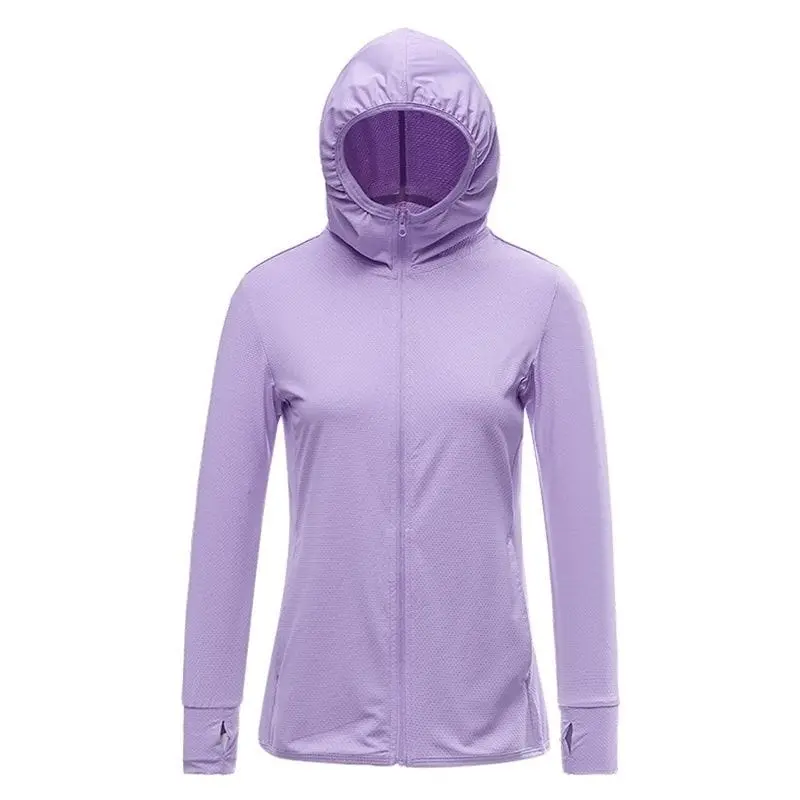 Jaket Olahraga Airsm Dryfit Anti-UV Pria dan Wanita - Sport jaket olahraga anti uv jumbo ld 130 4