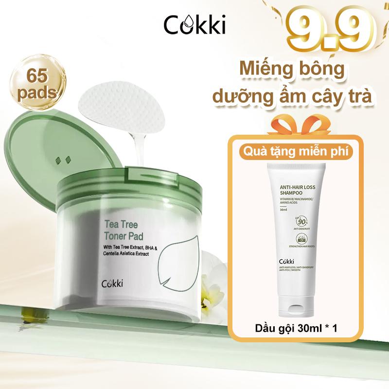 COKKI Wet Compress Pads Miếng Đắp Dưỡng Ẩm 65 Miếng - Cấp Ẩm Tức Thì, Phù Hợp Mọi Loại Da