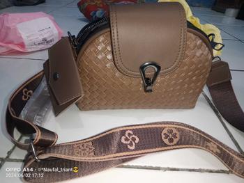 Product Review of SAMDESHOP Ghina - Singbag Wanita Tiga Ruang Luas Muat Banyak , Tas  Wanita Kekinian from N**a 0
