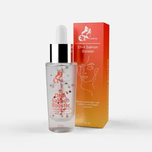 Lavatera DNA Salmon Booster 20 ML - Produk Utama dengan Sodium Hyaluronate & Argireline untuk Reveal Youthful Glow Antiaging & Stimulus Collagen Production