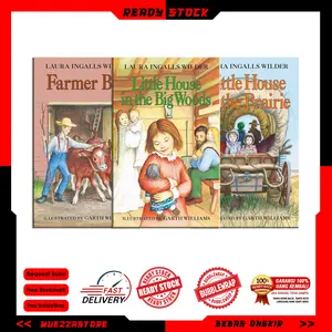 Little House on the Prairie (9 book series) by Laura Ingalls Wilder (English/Indonesia)