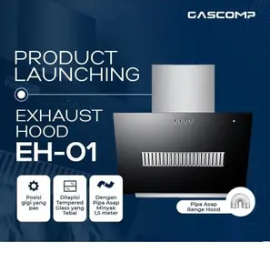 Gascomp Cooker Hood EH 01 Penghisap Asap EH01