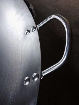 Product Review of [BELI LOKAL] ABS (COD) Wajan Stainless 555 Tebal Ukuran 30 32 34 36 38 40 47 50 55cm KUALITAS PREMIUM GRATIS ONGKIR nasi penggorengan Nasi Penggorengan Steel Kitchenware from A** 3