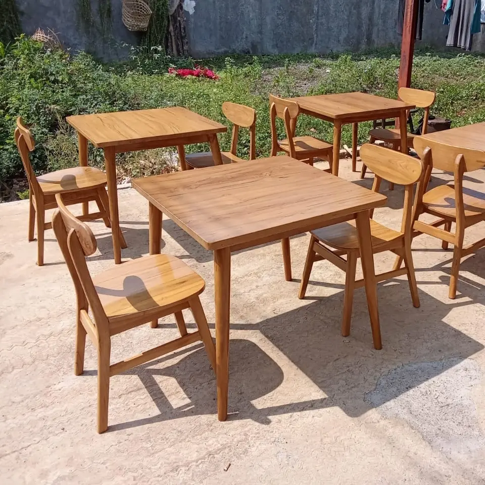 meja cafe | meja makan | kursi cafe | kursi makan