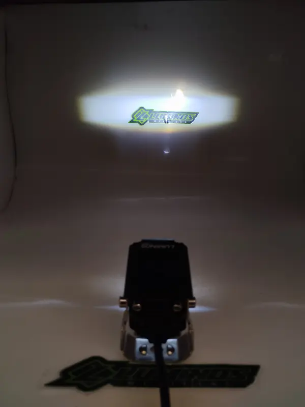 LAMPU TEMBAK SOROT LUMINOS Q5 MINI SHOOTING LIGHT IP68 SUPER TERANG PUTIH KUNING 2 WARNA 6