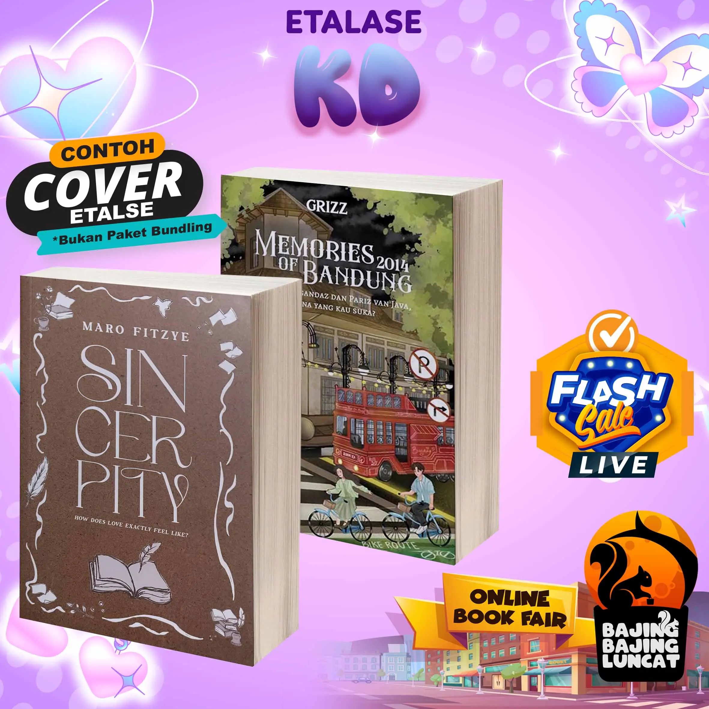 Etalase - KD Hemat 35K- 45K- Novel - Kubus Media Group