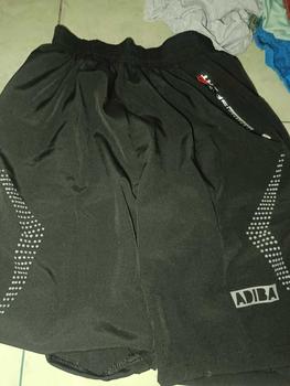 Product Review of Celana Pendek Olahraga Running Unisex bahan Micro Stretch Sport santai parasut from j**6 1